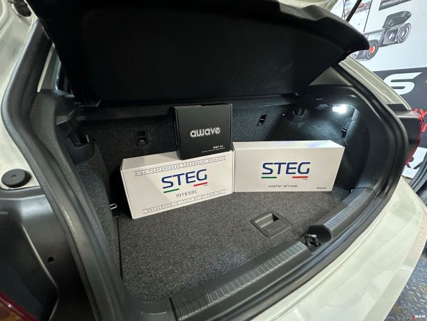 Volkswagen Polo poprawa Car Audio Steg Awave