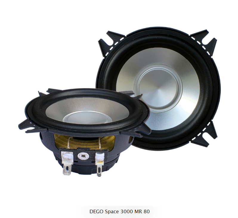 DEGO Space 3000 MR 80 Głośniki średniotonowe o średnicy 80 mm ...