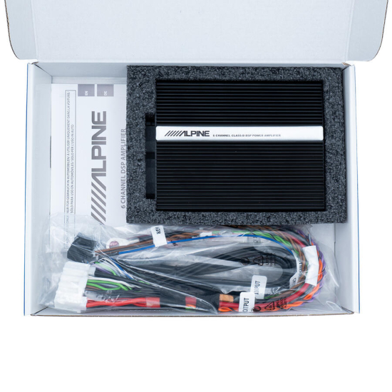 Alpine PDA-S560DSP 6-kanałowy wzmacniacz DSP