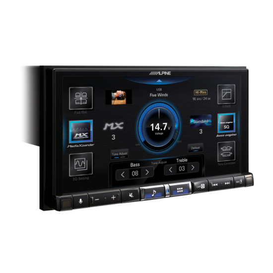 Alpine ILX-705E46 Stacja multimedialna dla BMW E46