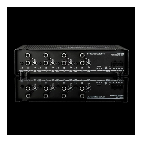 MOSCONI DSP AERO 8/12 DSP  najlepszy procesor Mosconi Hi-End Car Audio