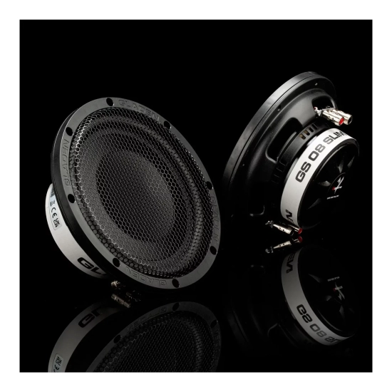 Gladen GS 08 SLIM – subwoofer 8″ 200 W RMS / 2×2 Ω
