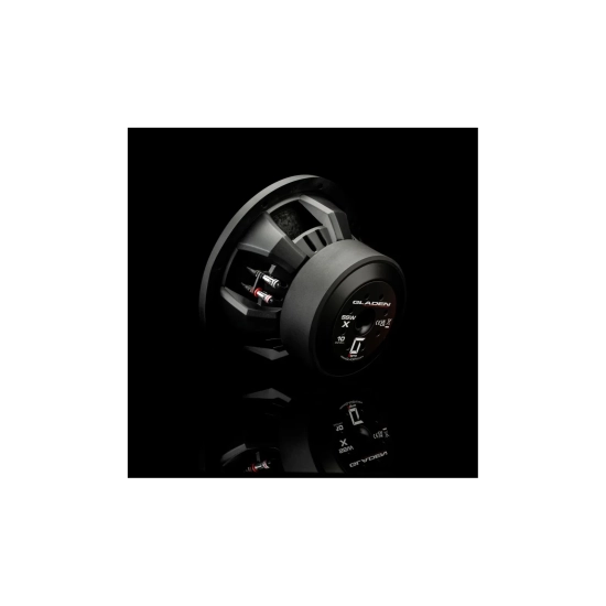 Gladen Sigma SSWX10 – subwoofer 10″ / 25 cm, 700 W RMS, Dual 2 Ω
