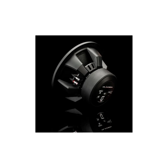 Gladen Sigma SSWX12 – subwoofer 12″ / 30 cm, 800 W RMS, Dual 2 Ω