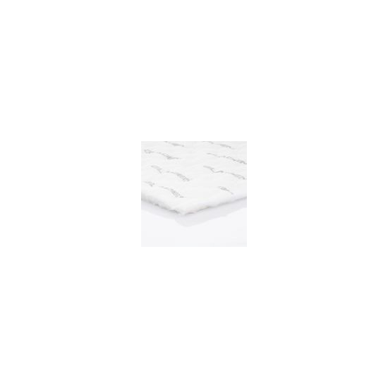 Biały materiał akustyczny – zdjęcie referencyjne / White acoustic material – reference image