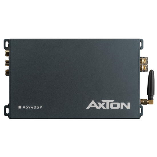 AXTON A594DSP – wzmacniacz 4-kanałowy z 6-kanałowym DSP i Bluetooth