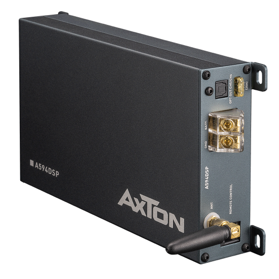 AXTON A594DSP – wzmacniacz 4-kanałowy z 6-kanałowym DSP i Bluetooth