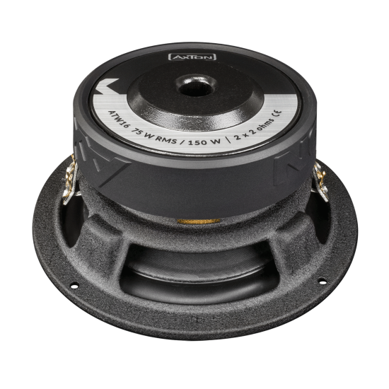 AXTON ATW16 – subwoofer 165 mm, 2+2 Ω, 75 W RMS