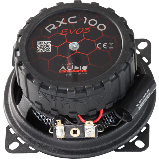 Audio System RXC100 EVO3 głośniki współosiowe 100 mm 2 × 70 W RMS 3 Ω