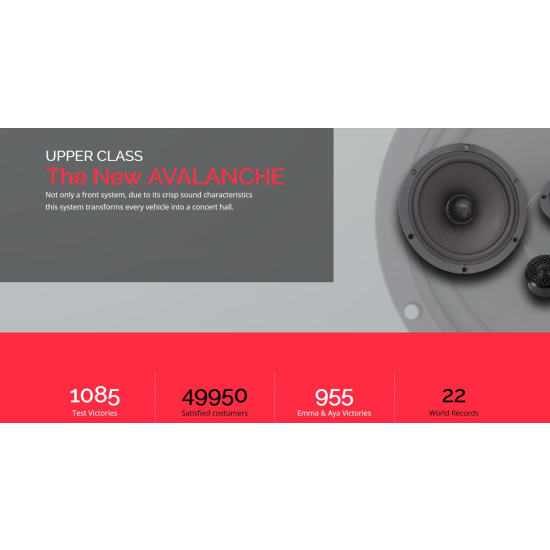 Audio System CO100EVO Głośniki współosiowe 100mm