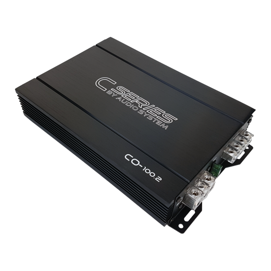 Audio System CO-100.2 2x100W 1x320W RMS High-LOW input