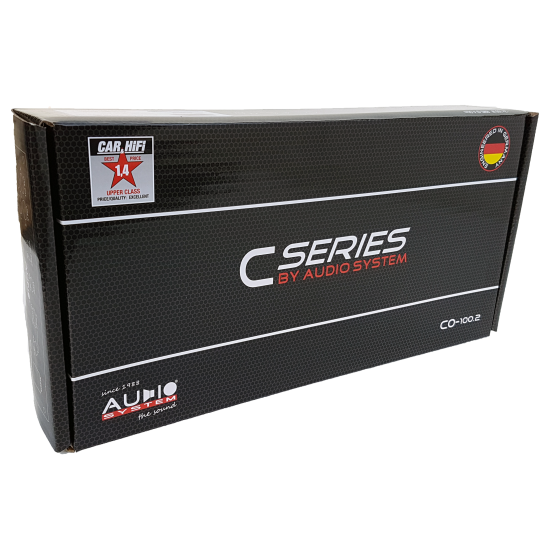 Audio System CO-100.2 2x100W 1x320W RMS High-LOW input