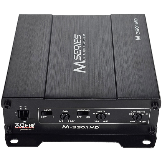 Audio System M-330.1MD mini-monoblok 330W RMS pilot