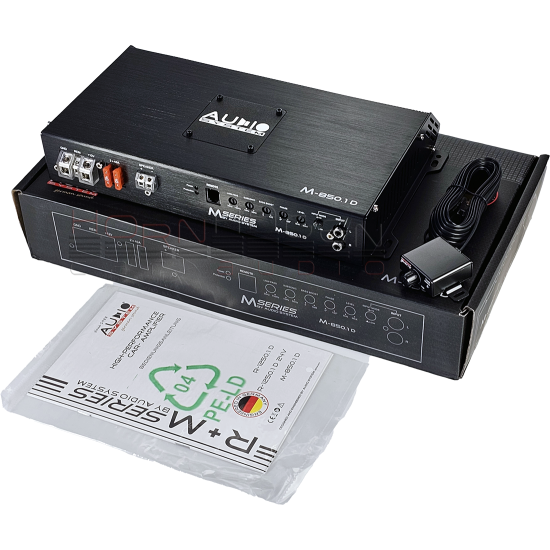 Audio System M-850.1D Monoblock do subwoofera 850W RMS 2 Ohm