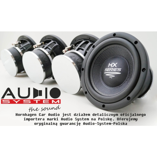 Audio System CO-100.2 2x160W RMS 1x320W RMS high-low input