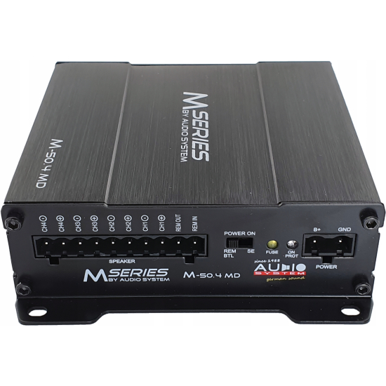 Audio System M-50.4MD mikroWzmacniacz 4x128W RMS