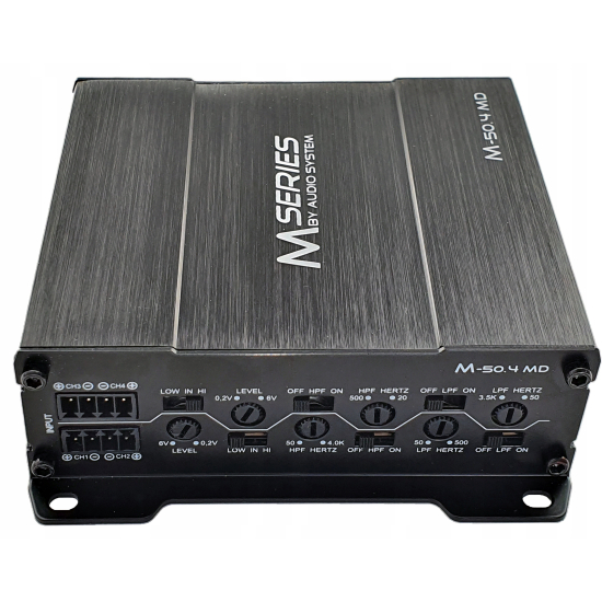 Audio System M-50.4MD mikroWzmacniacz 4x128W RMS