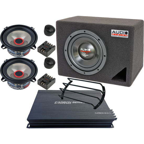 Audi A4 B5 Audio System Carbon 240.4 Sub COBR