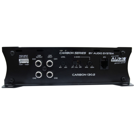 Audio System Carbon 130.2 260W RMS Hi-Level input