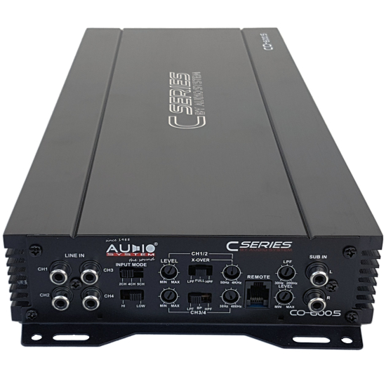 Audio System CO-600.5 5-kanałowy 4x85W+ 250/350W RMS 4/2 Ohm