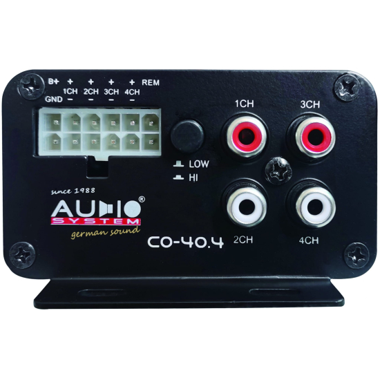 Wzmacniacz Audio System CO-40.4 4x60W RMS, Plug&Play