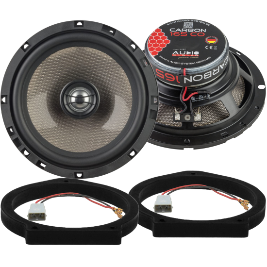 Honda Civic 8 9 X CR-V tylne drzwi Carbon 165CO Audio System 2x110/70W