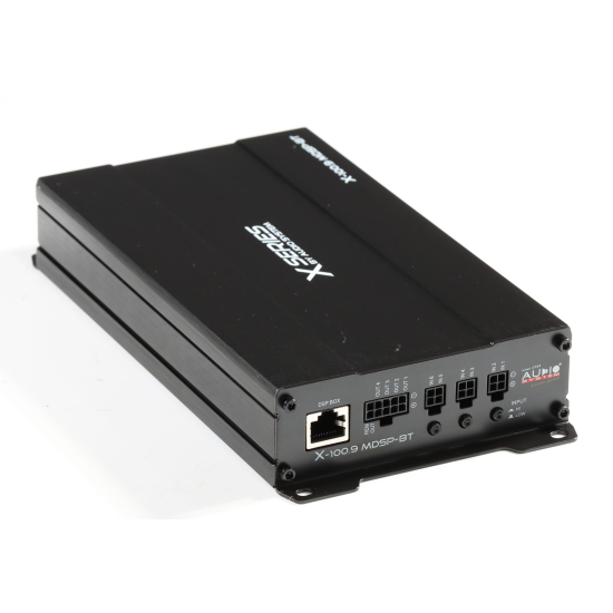 X-100.9MDSP-BT mini wzmacniacz 9-kanałowy z 13-kan. DSP 8x100/140W 1x30W RMS