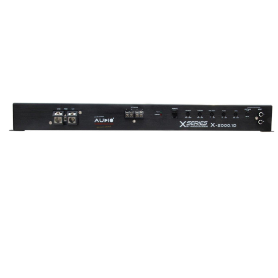 Audio System X-2000.1D Monoblok 800/1350/2000W RMS (1)