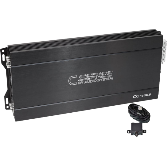 POWYSTAWOWY NOWY Audio System CO-600.5 5-kanałowy 4x85W+ 250/350W RMS 4/2 Ohm