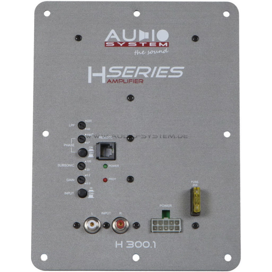 Audio System H3000.1 D Monoblock SPL