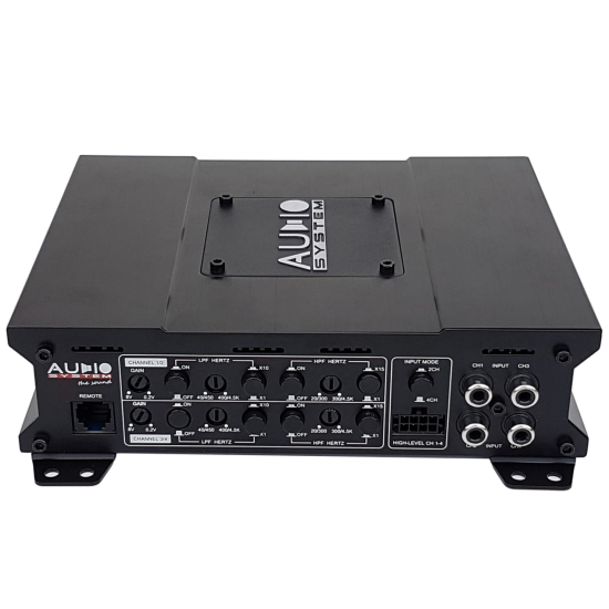 Audio System X-80.4D Wzmacniacz 4-kanałowy 4x 80/150W RMS 2x 300W RMS
