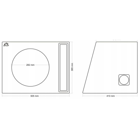Audio System X12EVO 1000W RMS 1Ohm obudowa HQ