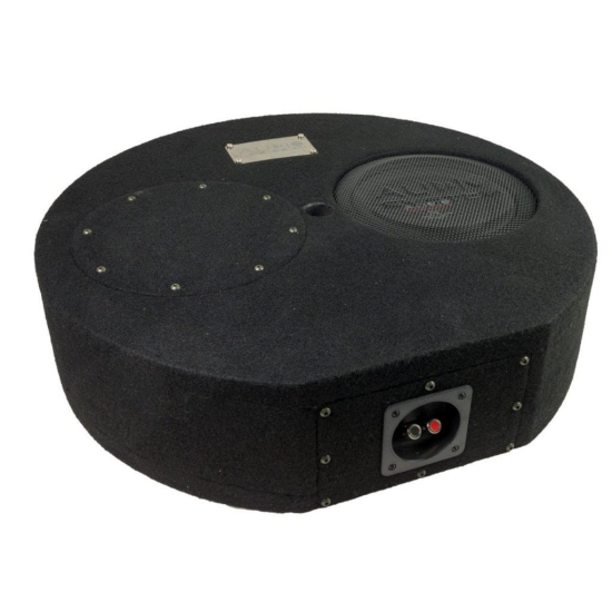 Audio System SUBFRAME R08FLAT-2 evo podwójny SUB w koło