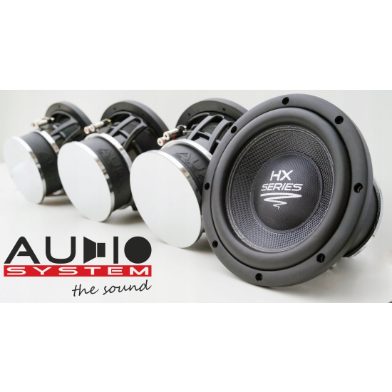 Audio System HX10 FLAT EVO 25cm 2x2 Ohm 2x200W
