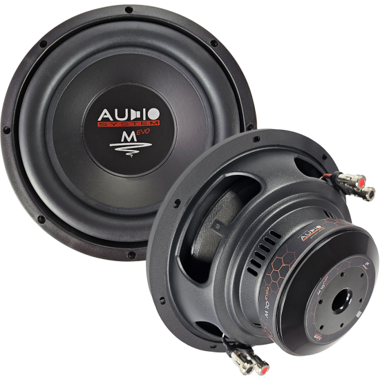 Audio System M10 EVO2 25cm dwucewkowy 2+2 Ohm 300W RMS