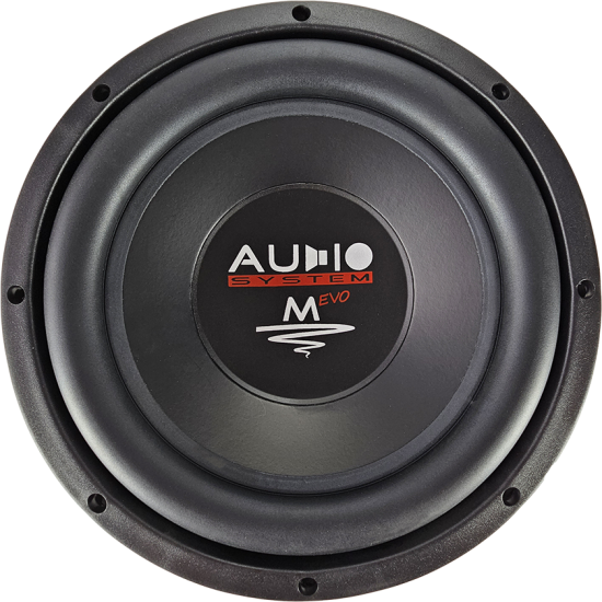VW T5 subwoofer aktywny 300W RMS pod fotel pasażera Audio System M10 EVO2-D4 GDF 25cm 2Ohm