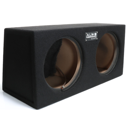 Audio System G12-2 evo 2x 30cm ORYGINALNA OBUDOWA COMPACT 2x 12 CALI 30L 39MM FRONT