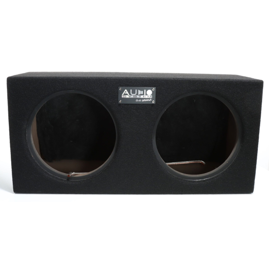 Audio System G12-2 evo 2x 30cm ORYGINALNA OBUDOWA COMPACT 2x 12 CALI 30L 39MM FRONT