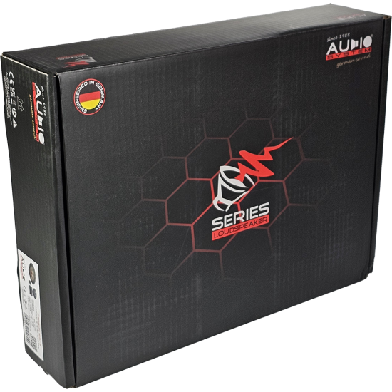Audio System Carbon 165/3 zestaw 3-drożny 165mm NOWOŚĆ2025 2x180/120W