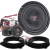 Audi A4 B6 B7 A8 8P Audio System M165 EVO3 membrana Carbon 90W RMS 3 Ohm