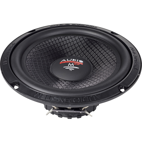 Audi A4 B6 B7 A8 8P Audio System M165 EVO3 membrana Carbon 90W RMS 3 Ohm