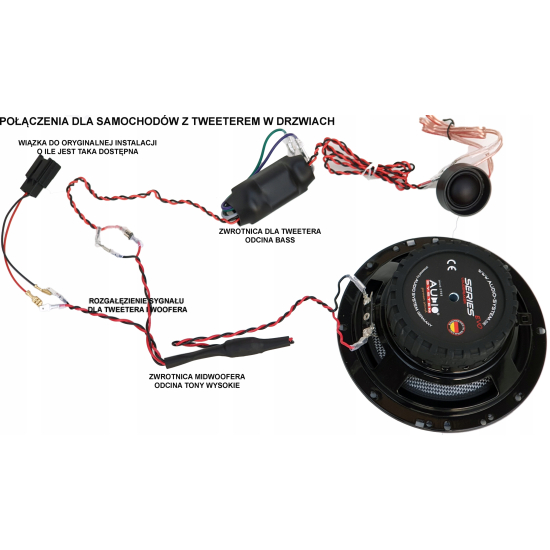 Skoda Superb III z Canton Audio Audio System X165DC EM EVO2 8Ohm