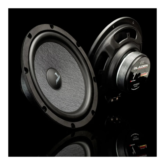 Gladen GAMMA GW200 – głośniki nisko-średniotonowe 200 mm, 100 W RMS