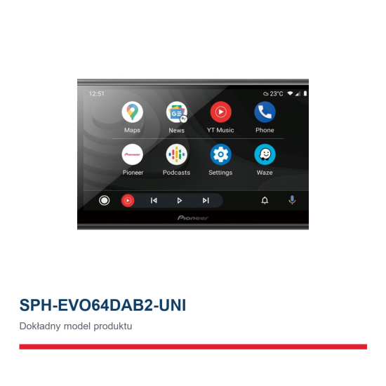 Pioneer SPH-EVO64DAB2-UNI