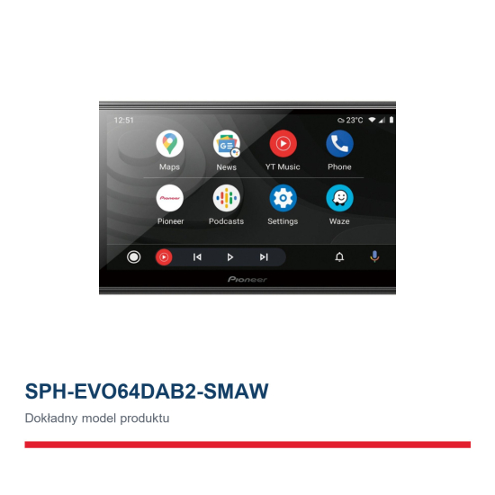Pioneer SPH-EVO64DAB2-SMAW