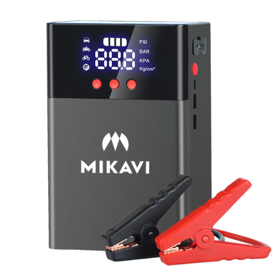Mikavi Enerjump 1 - Jump Starter z wbudowanym kompresorem – zdjęcie 2