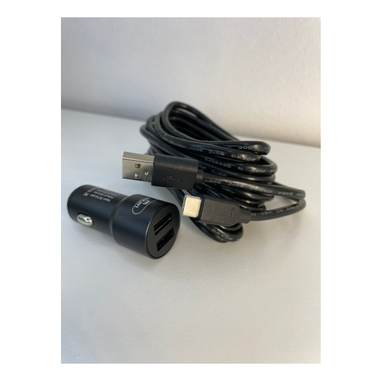 Mikavi PQ8 - Zasilacz uniwersalny kamery do zapalniczki 5V/2.4A USB-C