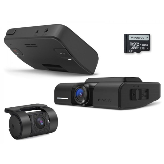 FineVu GX1100 4K z kartą 128 GB – wideorejestrator UHD + Full HD