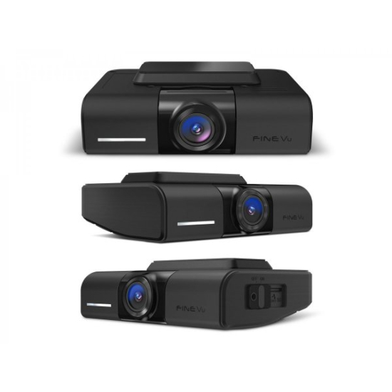 FineVu GX1100 z kartą 128 GB – wideorejestrator 2× QHD HDR z chmurą