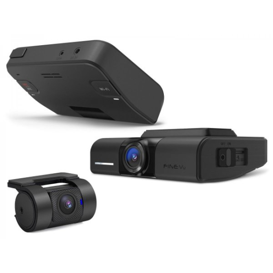 FineVu GX1100 – wideorejestrator 2× QHD HDR z chmurą